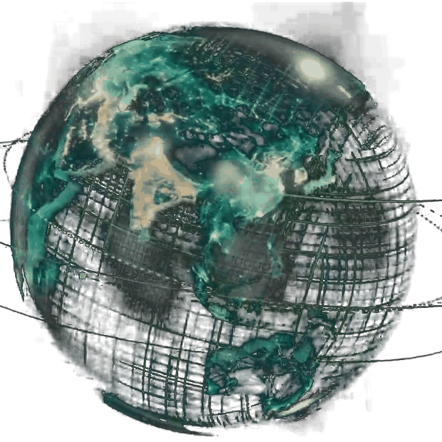 Slide the globe down to uncover the alert